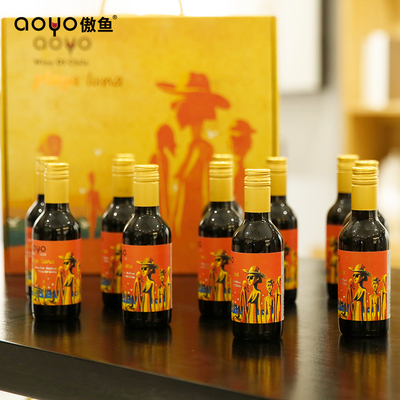 aoyo天体海滩精选马尔贝克红葡萄酒187mL