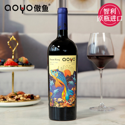 aoyo海洋之王·秋梅洛红葡萄酒750mL