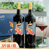 aoyo傲鱼珍藏赤霞珠红葡萄酒1500mL