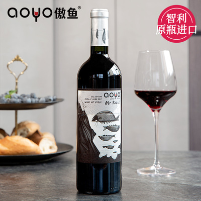 aoyo劳尔先生精选梅洛干红葡萄酒750mL