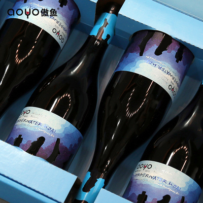 aoyo海底摩艾01珍藏混酿红葡萄酒750mL